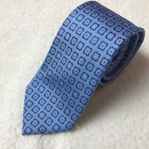 Charles Tyrwhitt 100% silk tie blue